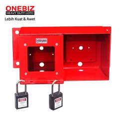 Heavy Duty Loto Box OB 14-OB08-H Loto Box ONEBIZ untuk mengunci sumber energi