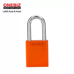 Heavy Duty Loto OB 14-BDA27DKD Orange ONEBIZ untuk Mengunci device loto, mencegah mesin dioprasikan