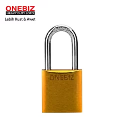Heavy Duty Loto OB 14-BDA32 Yellow ONEBIZ untuk Mengunci device loto, mencegah mesin dioprasikan