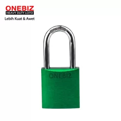 Heavy Duty Loto OB 14-BDA34 Green ONEBIZ untuk Mengunci device loto, mencegah mesin dioprasikan