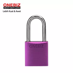 Heavy Duty Loto OB 14-BDA38 Purple ONEBIZ untuk Mengunci device loto, mencegah mesin dioprasikan