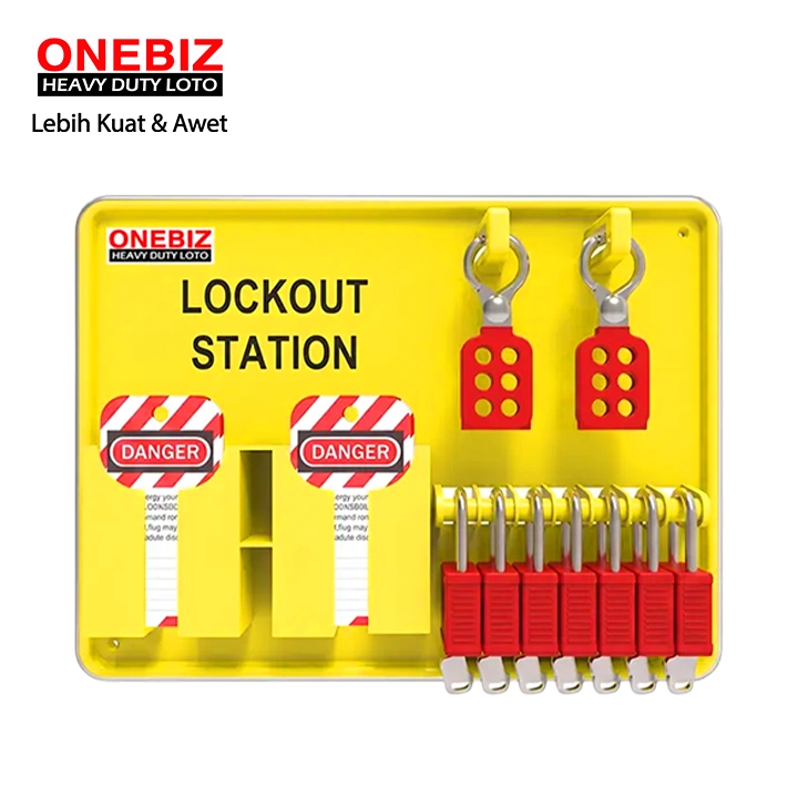 Heavy Duty Loto OB 14-BDB301 ONEBIZ untuk menyimpan LOTO agar tidak berantakan