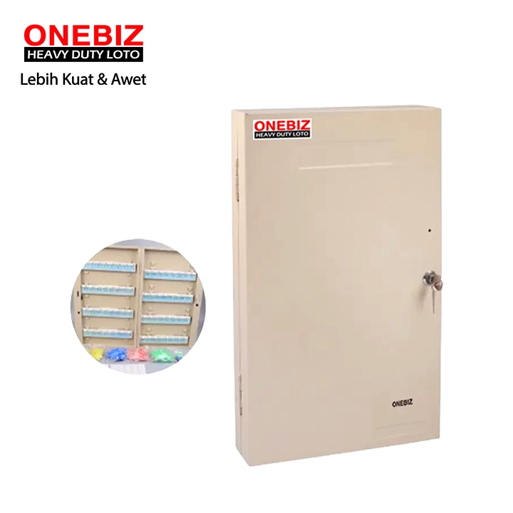 Heavy Duty Loto OB 14-BDB62 ONEBIZ untuk menyimpan LOTO agar tidak berantakan