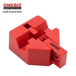 Heavy Duty Loto OB 14-BDD07 MCB Lockout double pole ONEBIZ untuk mengunci sakelar MCB double pole