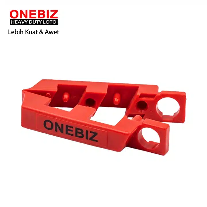 Heavy Duty Loto OB 14-BDD21 Snap-on Breaker Lockout ONEBIZ untuk mengunci tuas sakelar listrik
