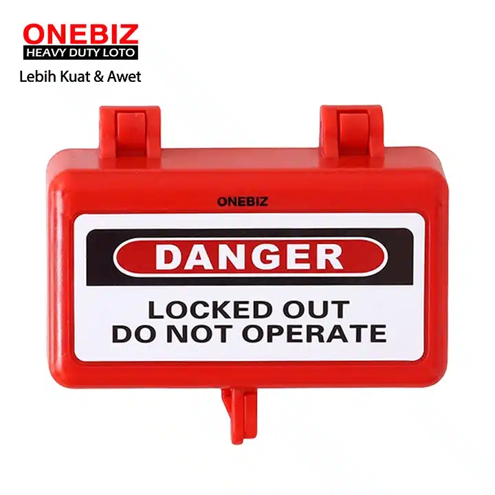 Heavy Duty Loto OB 14-BDD31 Electrical Plug Lockout ONEBIZ untuk mengunci sakelar panel