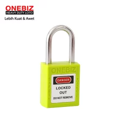 Heavy Duty Loto OB 14-BDG04UDKD Green ONEBIZ untuk untuk Mengunci device loto, mencegah mesin dioprasikan
