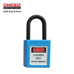 Heavy Duty Loto OB 14-BDG13UDKD Blue ONEBIZ untuk untuk Mengunci device loto, mencegah mesin dioprasikan