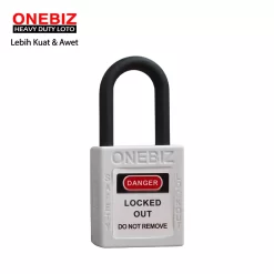 Heavy Duty Loto OB 14-BDG16UDKD White ONEBIZ untuk untuk Mengunci device loto, mencegah mesin dioprasikan