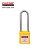Heavy Duty Loto OB 14-BDG22UDKD Long Steel Shackle Yellow ONEBIZ untuk untuk Mengunci device loto, mencegah mesin dioprasikan