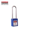 Heavy Duty Loto OB 14-BDG23UNDKD Long Steel Shackle New Blue ONEBIZ untuk untuk Mengunci device loto, mencegah mesin dioprasikan