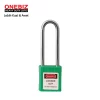 Heavy Duty Loto OB 14-BDG24UNDKD Long Steel Shackle New green ONEBIZ untuk untuk Mengunci device loto, mencegah mesin dioprasikan