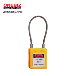 Heavy Duty Loto OB 14-BDG42UDKD Yellow ONEBIZ untuk Mengunci device loto, mencegah mesin dioprasikan
