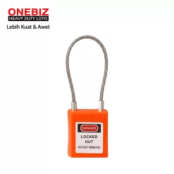 Heavy Duty Loto OB 14-BDG47UDKD Orange ONEBIZ untuk Mengunci device loto, mencegah mesin dioprasikan
