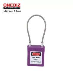 Heavy Duty Loto OB 14-BDG48UDKD Purple ONEBIZ untuk Mengunci device loto, mencegah mesin dioprasikan