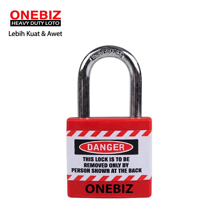 Heavy Duty Loto OB 14-BDJ11KD ONEBIZ untuk Mengunci device loto, mencegah mesin dioprasikan