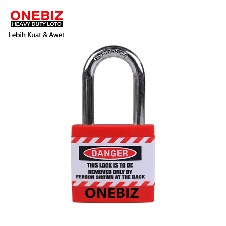 Heavy Duty Loto OB 14-BDJ21KD ONEBIZ untuk Mengunci device loto, mencegah mesin dioprasikan