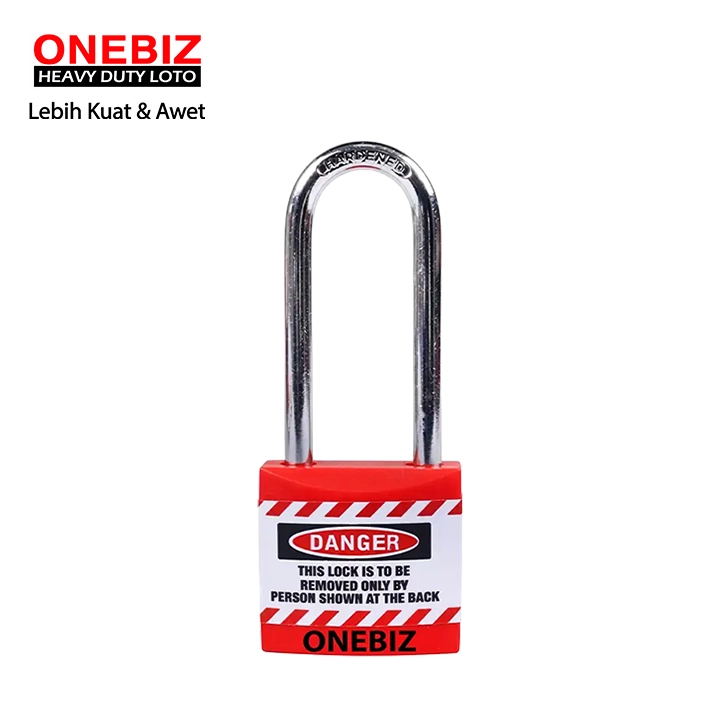 Heavy Duty Loto OB 14-BDJ31KD ONEBIZ untuk Mengunci device loto, mencegah mesin dioprasikan