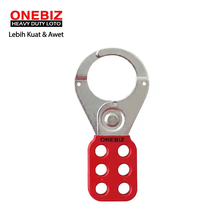 Heavy Duty Loto OB 14-BDK02 Coated Steel HASP ONEBIZ untuk mengunci sumber energi