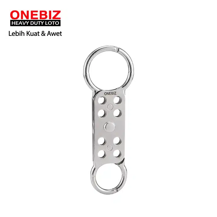 Heavy Duty Loto OB 14-BDK61 Double-end Aluminum HASP ONEBIZ untuk mencegah mesin dioperasikan