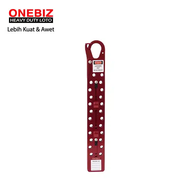 Heavy Duty Loto OB 14-BDK72 Aluminum Buckle Lock ONEBIZ untuk mencegah mesin dioperasikan