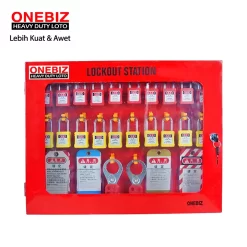 Heavy Duty Loto OB 14-BDX09 ONEBIZ untuk menyimpan LOTO agar tidak berantakan