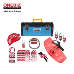 Heavy Duty Loto OB 14-COM-BDZ03-0002 Lototo Set ONEBIZ untuk memastikan sumber energi benar-benar terisolasi