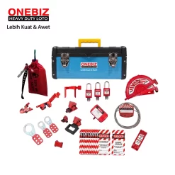 Heavy Duty Loto OB 14-COM-BDZ03-0003 Lototo Set ONEBIZ untuk memastikan sumber energi benar-benar terisolasi