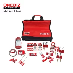 Heavy Duty Loto OB 14-COM-BDZ04-0002 Lototo Set ONEBIZ untuk memastikan sumber energi benar-benar terisolasi