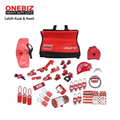 Heavy Duty Loto OB 14-COM-BDZ04-0005 Lototo Set ONEBIZ untuk memastikan sumber energi benar-benar terisolasi