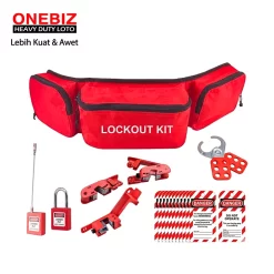 Heavy Duty Loto OB 14-COM-BDZ06-0001 Lototo Set ONEBIZ untuk memastikan sumber energi benar-benar terisolasi