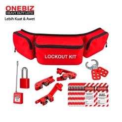 Heavy Duty Loto OB 14-COM-BDZ06-0002 Lototo Set ONEBIZ untuk memastikan sumber energi benar-benar terisolasi