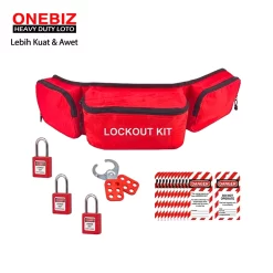 Heavy Duty Loto OB 14-COM-BDZ06-0003 Lototo Set ONEBIZ untuk memastikan sumber energi benar-benar terisolasi