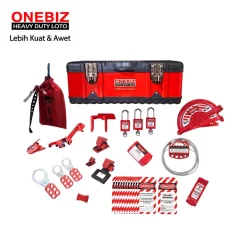 Heavy Duty Loto OB 14-COM-SLHB-0002 Lototo Set ONEBIZ untuk memastikan sumber energi benar-benar terisolasi