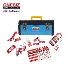 Heavy Duty Loto OB 14-ELEC-BDZ03-0001 Lototo Set ONEBIZ untuk memastikan sumber energi benar-benar terisolasi