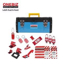 Heavy Duty Loto OB 14-ELEC-BDZ03-0002 Lototo Set ONEBIZ untuk memastikan sumber energi benar-benar terisolasi