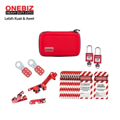 Heavy Duty Loto OB 14-ELEC-BDZ05-0002 Lototo Set ONEBIZ untuk memastikan sumber energi benar-benar terisolasi