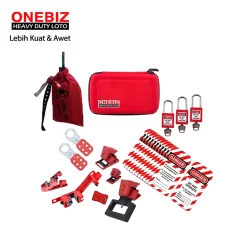 Heavy Duty Loto OB 14-ELEC-BDZ05-0003 Lototo Set ONEBIZ untuk memastikan sumber energi benar-benar terisolasi