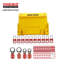 Heavy Duty Loto OB 14-MEC-BDB102-0001 ONEBIZ untuk pusat penyimpanan perlengkapan LOTO