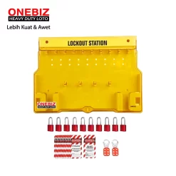 Heavy Duty Loto OB 14-MEC-BDB102-0003 Lototo Set ONEBIZ untuk memastikan sumber energi benar-benar terisolasi