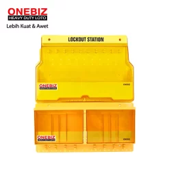 OB 14-BDB1100 Lockout Station ONEBIZ untuk menyimpan loto agar tidak berantakan