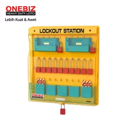 OB 14-BDB203 Lockout Station ONEBIZ untuk menyimpan loto agar tidak berantakan