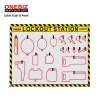 OB 14-BDB7-9 Open Lockout Station ONEBIZ untuk menyimpan loto agar tidak berantakan