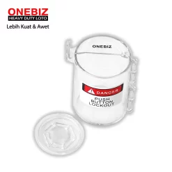 OB 14-BDD57-1 Switch Lockout ONEBIZ untuk mengunci dan mencegah energi listrik dinyalakan tanpa sengaja