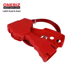 OB 14-BDL01 Universal Cable Lockout ONEBIZ untuk mengunci dan mencegah sumber energi dilepaskan tanpa sengaja