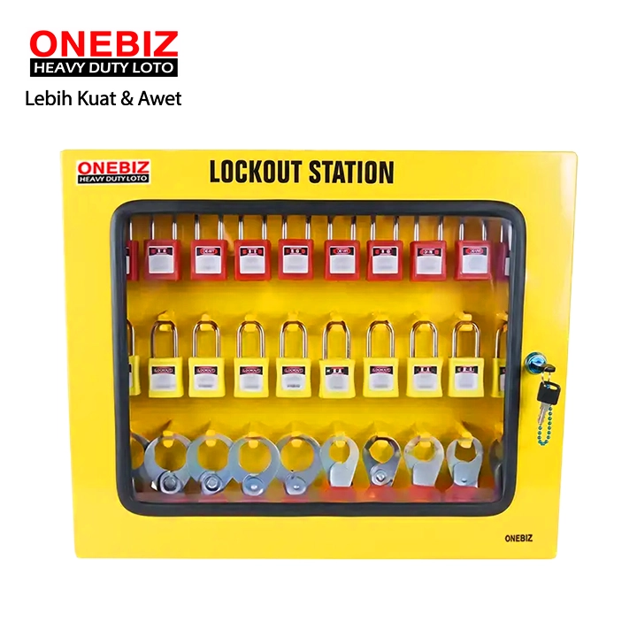 OB 14-BDX08 Lockout Kit ONEBIZ untuk menyimpan loto agar tidak berantakan