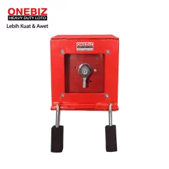 Heavy Duty Loto Box OB 14-OB04-S Loto Box ONEBIZ untuk mengurung unit kontrol